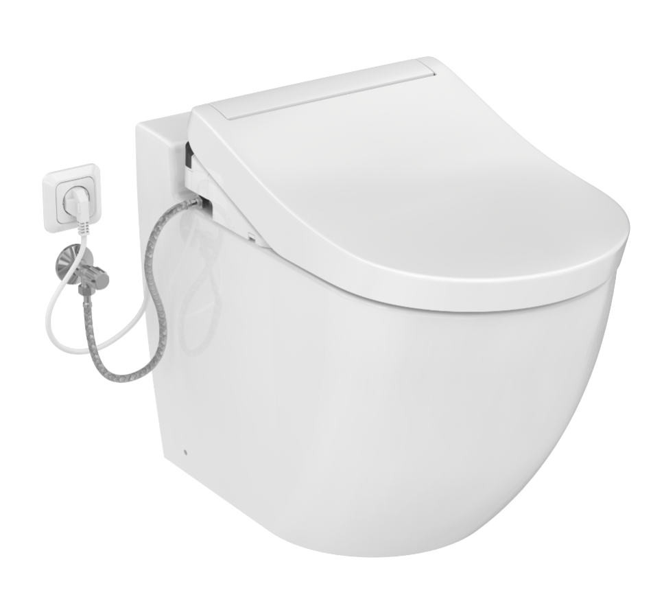 Washlet RG Lite + NC, Back-to-Wall floorstanding - TCF34120GEU + CW763Y