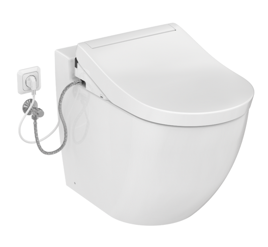 Washlet RG Lite + NC, Back-to-Wall floorstanding - TCF34120GEU + CW763Y