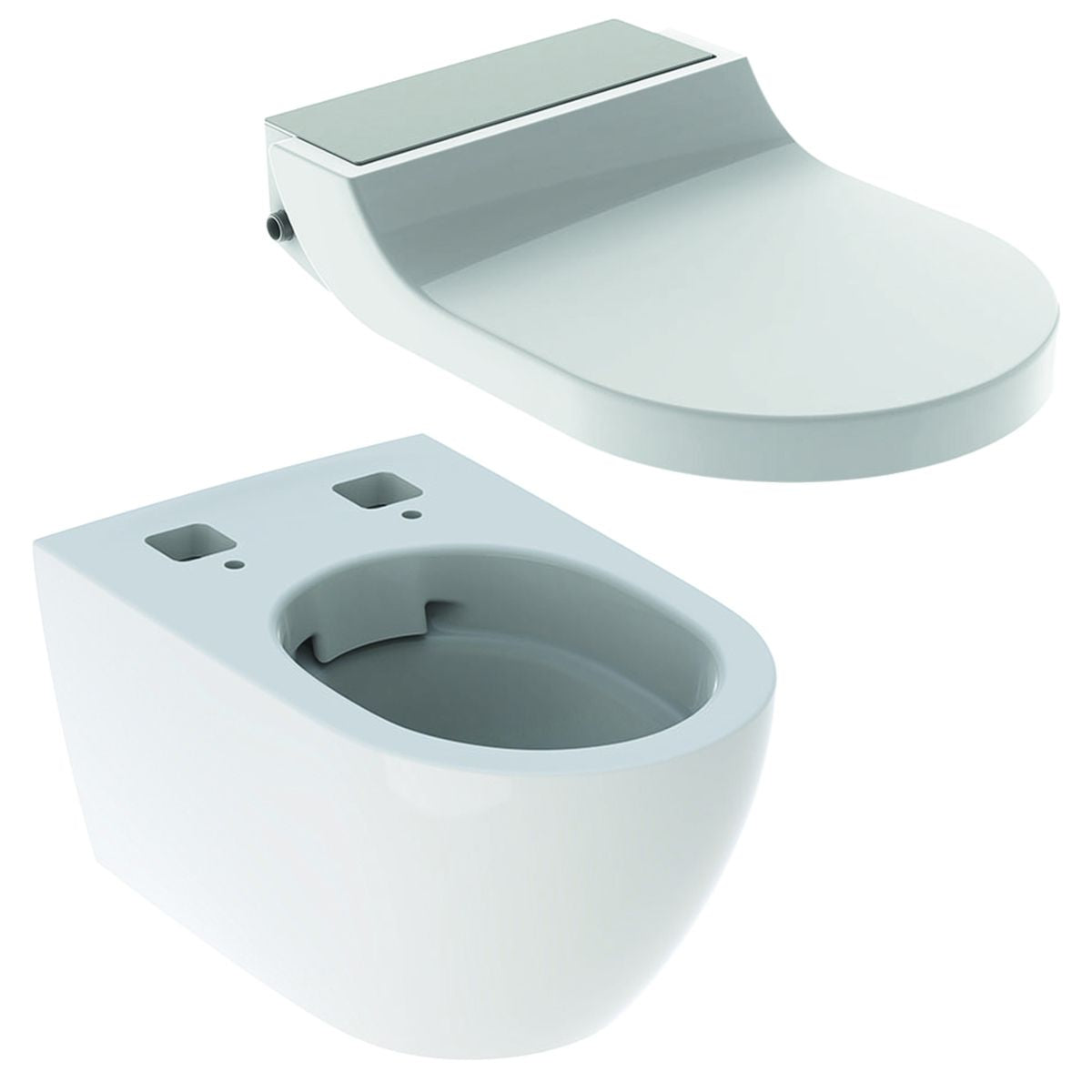 Geberit Set Tiefspül-WC spülrandlos m. AquaClean Tuma Comfort Dusch WC-Sitz