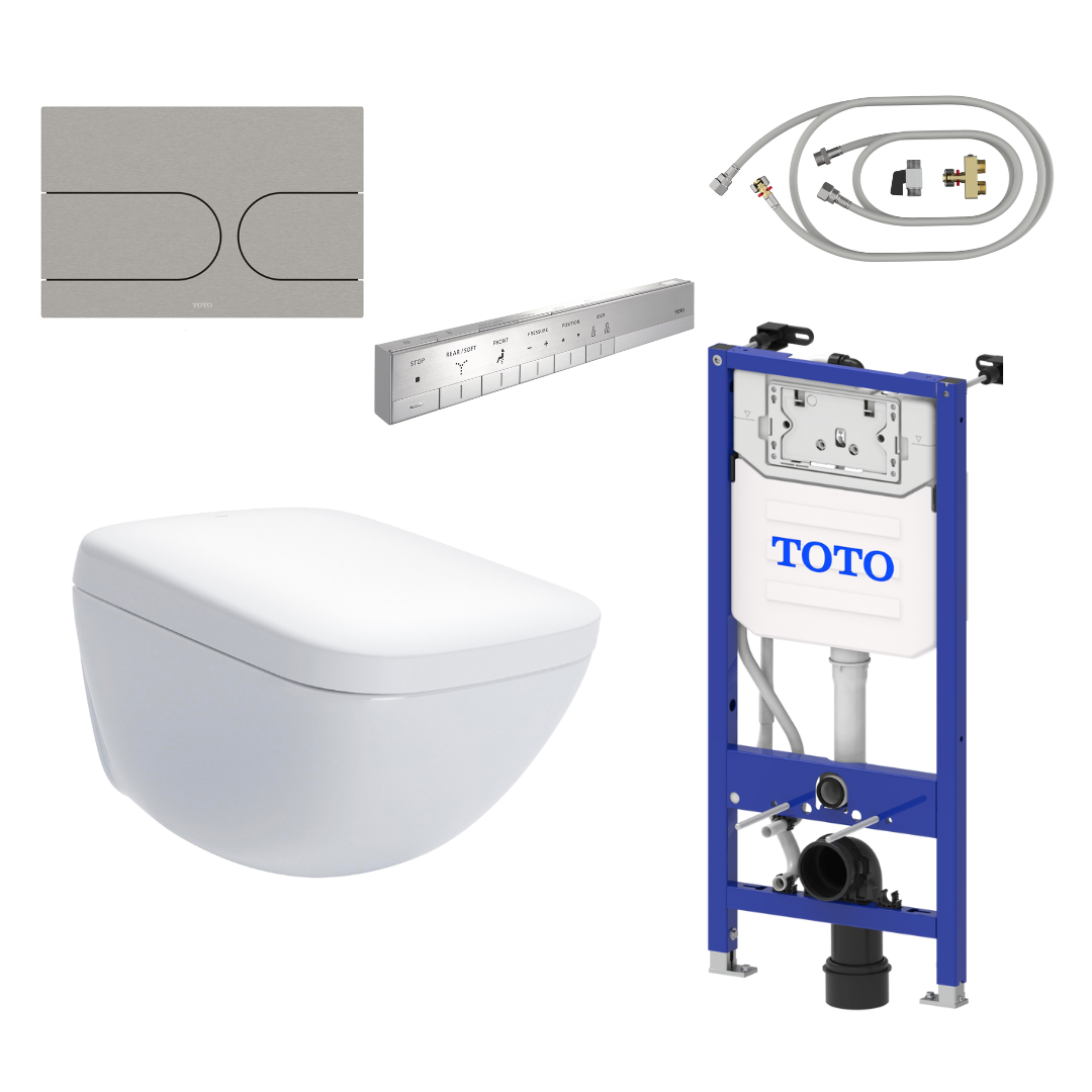 TOTO NEOREST WX1 AUTO FLUSH SET - TCF95180GEU + CW927PZY + HM183 + WH182EAT + MB177EM#S