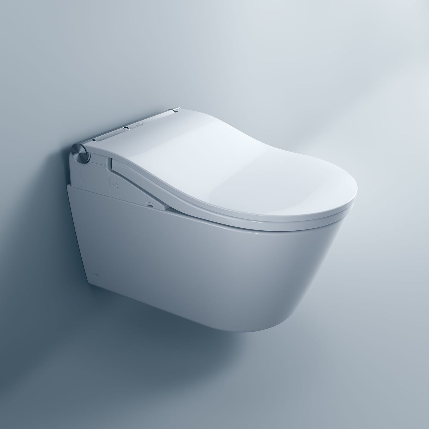 TOTO Komplettset Washlet RW auto flush Dusch-WC inkl. Vorwandelement u. Betätigungsplatte