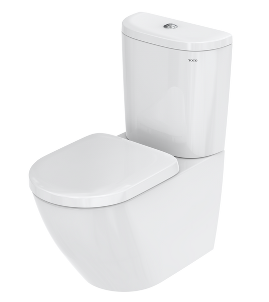 TOTO WC NC, standing combination + toilet seat, extra flat - CW761Y + SW760DY + TC514G